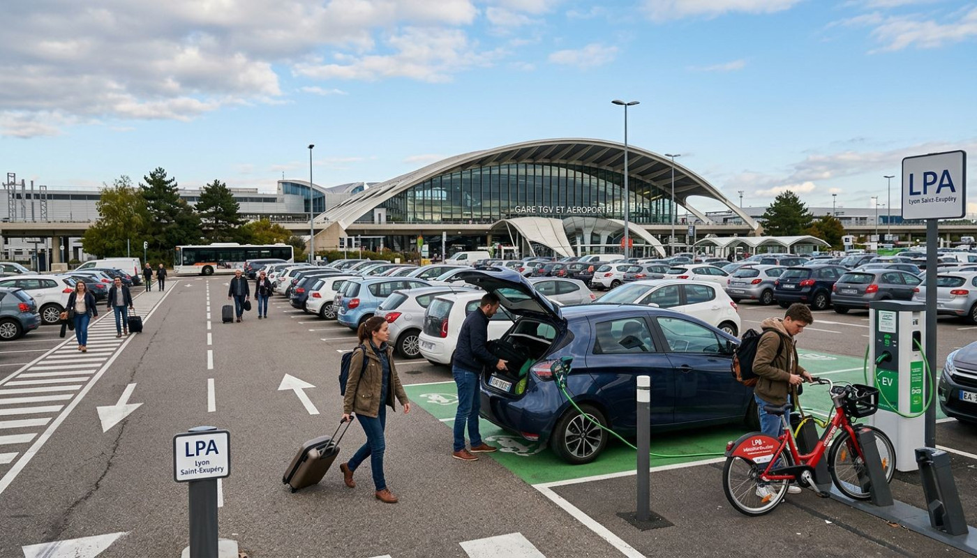 Parking aéroport Lyon Saint Ex : les enjeux insoupçonnés de la mobilité durable